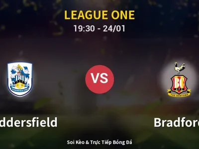 Soi Kèo Huddersfield vs Bradford – 19:30 24/01 | Nhận Định, Dự Đoán Tỷ Số