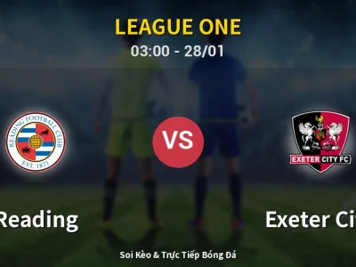 Kết Quả: Reading 2-2 Exeter City – Highlight & Bàn Thắng | League One
