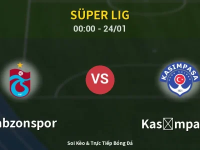 Kết Quả: Trabzonspor 2-1 Kasımpaşa – Highlight & Bàn Thắng | Süper Lig