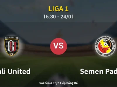 Kết Quả: Bali United 3-3 Semen Padang – Highlight & Bàn Thắng | Liga 1