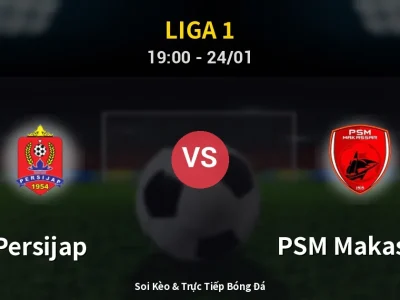 🔴 Trực Tiếp: Persijap 0-0 PSM Makassar – Link Xem Liga 1 (Full HD)