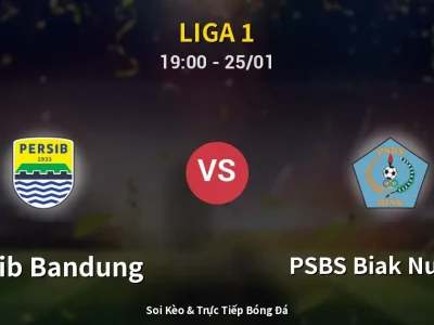 Kết Quả: Persib Bandung 1-0 PSBS Biak Numfor – Highlight & Bàn Thắng | Liga 1
