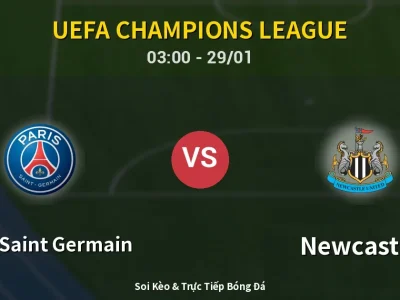 Kết Quả: Paris Saint Germain 1-1 Newcastle – Highlight & Bàn Thắng | UEFA Champions League