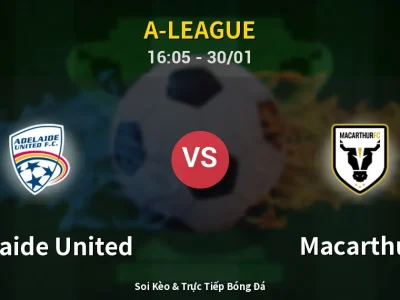 Kết Quả: Adelaide United 1-1 Macarthur – Highlight & Bàn Thắng | A-League