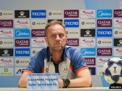 HLV Polking ‘bật mí’ kế hoạch đặc biệt cho Đình Bắc sau cú đúp hủy diệt CLB Singapore