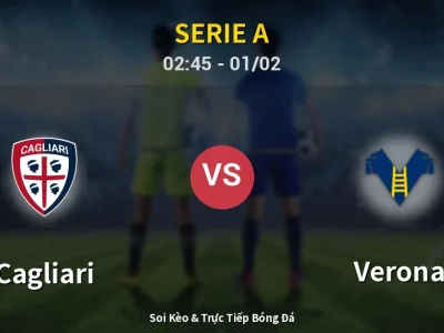 Kết Quả: Cagliari 4-0 Verona – Highlight & Bàn Thắng | Serie A