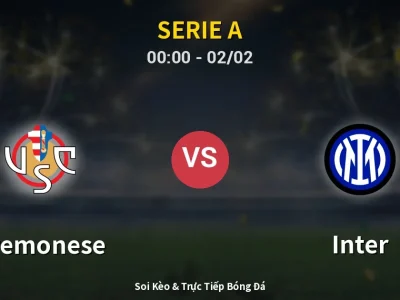 Kết Quả: Cremonese 0-2 Inter – Highlight & Bàn Thắng | Serie A