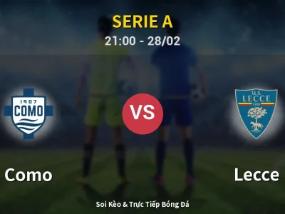 Soi Kèo Como vs Lecce – 21:00 28/02 | Nhận Định, Dự Đoán Tỷ Số