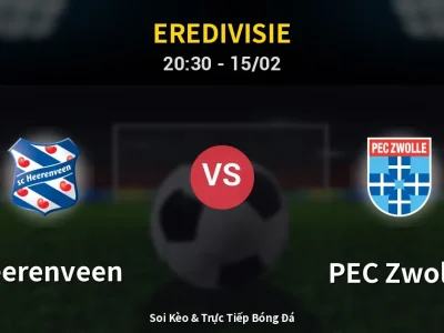 Kết Quả: Heerenveen 4-2 PEC Zwolle – Highlight & Bàn Thắng | Eredivisie