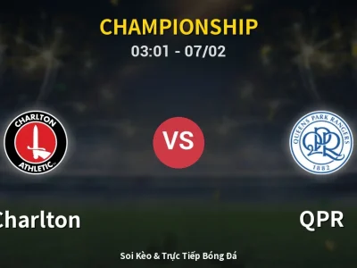 Kết Quả: Charlton 0-0 QPR – Highlight & Bàn Thắng | Championship