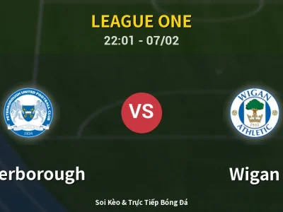 Soi Kèo Peterborough vs Wigan – 22:01 07/02 | Nhận Định, Dự Đoán Tỷ Số