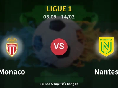 Kết Quả: Monaco 3-1 Nantes – Highlight & Bàn Thắng | Ligue 1