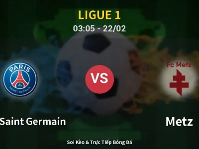 Kết Quả: Paris Saint Germain 3-0 Metz – Highlight & Bàn Thắng | Ligue 1