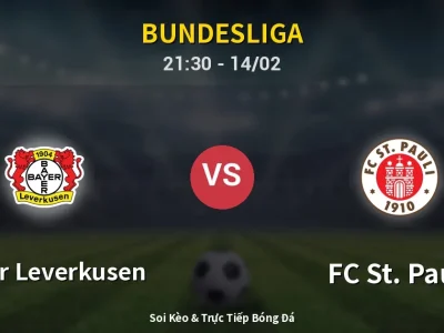 Soi Kèo Bayer Leverkusen vs FC St. Pauli – 21:30 14/02 | Nhận Định, Dự Đoán Tỷ Số
