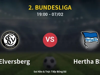Kết Quả: SV Elversberg 0-3 Hertha BSC – Highlight & Bàn Thắng | 2. Bundesliga