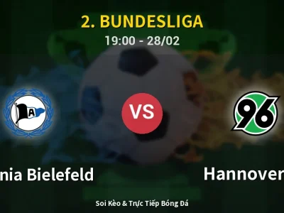 Soi Kèo Arminia Bielefeld vs Hannover 96 – 19:00 28/02 | Nhận Định, Dự Đoán Tỷ Số