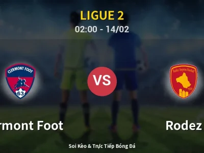 Kết Quả: Clermont Foot 1-2 Rodez – Highlight & Bàn Thắng | Ligue 2