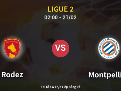 Kết Quả: Rodez 1-0 Montpellier – Highlight & Bàn Thắng | Ligue 2