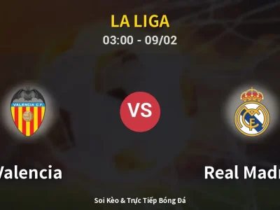 Kết Quả: Valencia 0-2 Real Madrid – Highlight & Bàn Thắng | La Liga