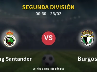 Kết Quả: Racing Santander 1-0 Burgos – Highlight & Bàn Thắng | Segunda División