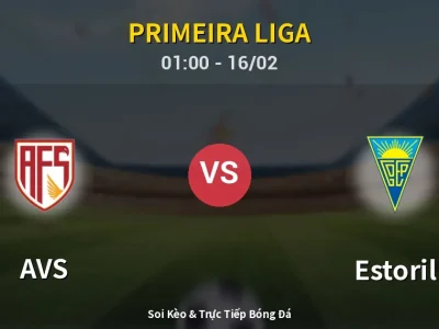 Kết Quả: AVS 3-0 Estoril – Highlight & Bàn Thắng | Primeira Liga