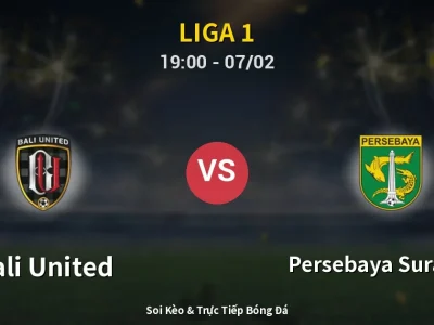Soi Kèo Bali United vs Persebaya Surabaya – 19:00 07/02 | Nhận Định, Dự Đoán Tỷ Số