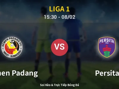 Kết Quả: Semen Padang 1-0 Persita – Highlight & Bàn Thắng | Liga 1