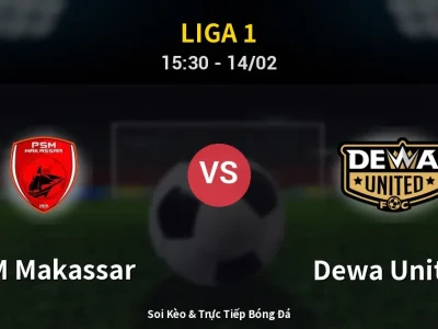 Kết Quả: PSM Makassar 0-2 Dewa United – Highlight & Bàn Thắng | Liga 1
