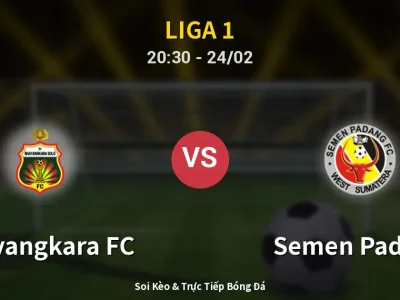 🔴 Trực Tiếp: Bhayangkara FC 1-0 Semen Padang – Link Xem Liga 1 (Full HD)