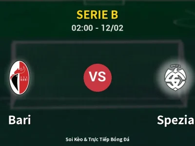Kết Quả: Bari 0-0 Spezia – Highlight & Bàn Thắng | Serie B