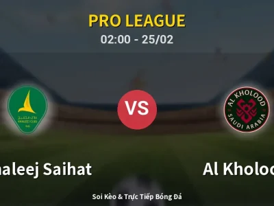 Kết Quả: Al Khaleej Saihat 2-3 Al Kholood – Highlight & Bàn Thắng | Pro League