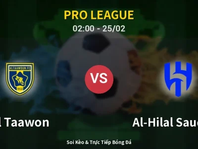 Kết Quả: Al Taawon 1-1 Al-Hilal Saudi FC – Highlight & Bàn Thắng | Pro League