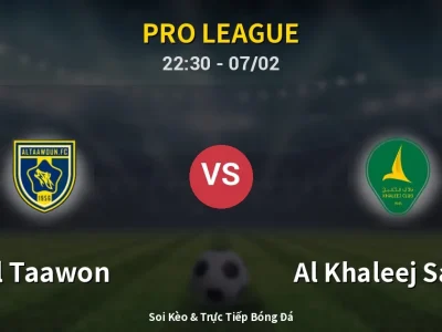 Soi Kèo Al Taawon vs Al Khaleej Saihat – 22:30 07/02 | Nhận Định, Dự Đoán Tỷ Số