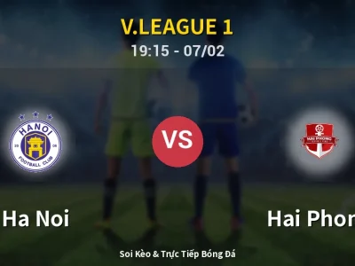 🔴 Trực Tiếp: Ha Noi 2-0 Hai Phong – Link Xem V.League 1 (Full HD)