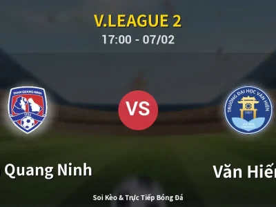 Soi Kèo Than Quang Ninh vs Văn Hiến – 17:00 07/02 | Nhận Định, Dự Đoán Tỷ Số