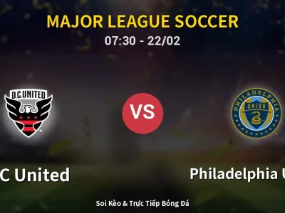 Kết Quả: DC United 1-0 Philadelphia Union – Highlight & Bàn Thắng | Major League Soccer