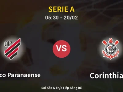 Kết Quả: Atletico Paranaense 0-1 Corinthians – Highlight & Bàn Thắng | Serie A