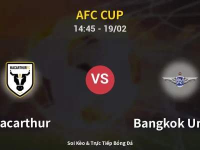 Kết Quả: Macarthur 2-2 Bangkok United – Highlight & Bàn Thắng | AFC Cup
