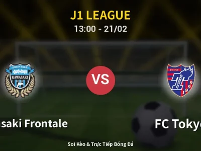 Kết Quả: Kawasaki Frontale 1-2 FC Tokyo – Highlight & Bàn Thắng | J1 League