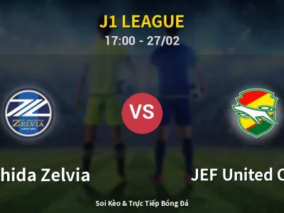Kết Quả: Machida Zelvia 2-1 JEF United Chiba – Highlight & Bàn Thắng | J1 League