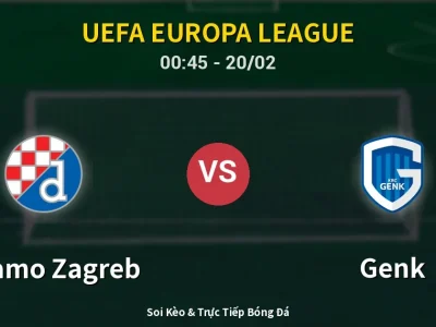 Kết Quả: Dinamo Zagreb 1-3 Genk – Highlight & Bàn Thắng | UEFA Europa League