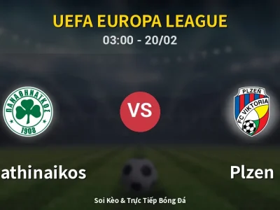 Kết Quả: Panathinaikos 2-2 Plzen – Highlight & Bàn Thắng | UEFA Europa League