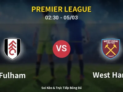 Kết Quả: Fulham 0-1 West Ham – Highlight & Bàn Thắng | Premier League