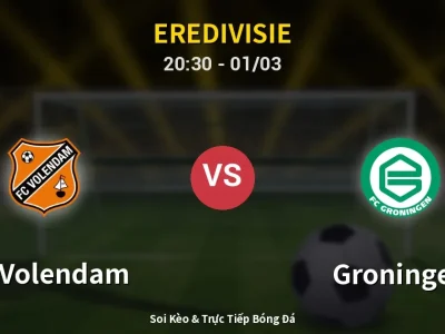 Kết Quả: FC Volendam 3-2 Groningen – Highlight & Bàn Thắng | Eredivisie