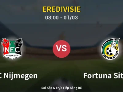 Kết Quả: NEC Nijmegen 2-3 Fortuna Sittard – Highlight & Bàn Thắng | Eredivisie