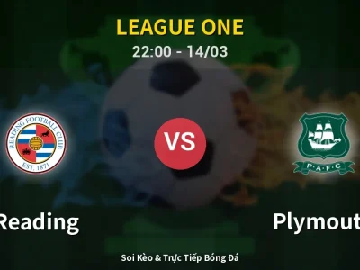 Soi Kèo Reading vs Plymouth – 22:00 14/03 | Nhận Định, Dự Đoán Tỷ Số