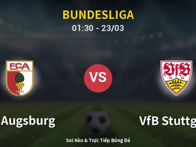 Kết Quả: FC Augsburg 2-5 VfB Stuttgart – Highlight & Bàn Thắng | Bundesliga