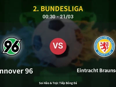 Kết Quả: Hannover 96 1-0 Eintracht Braunschweig – Highlight & Bàn Thắng | 2. Bundesliga