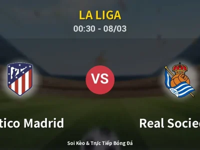 Kết Quả: Atletico Madrid 3-2 Real Sociedad – Highlight & Bàn Thắng | La Liga