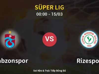 Kết Quả: Trabzonspor 1-0 Rizespor – Highlight & Bàn Thắng | Süper Lig
